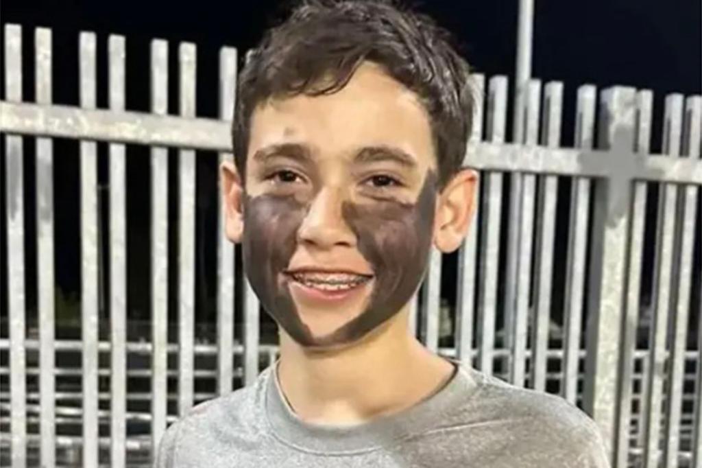 California middle-schooler banned from sports over ‘black face’ â but group says he was just wearing eye paint